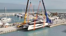 Varata a Fano la prima unità del WiderCat 92, catamarano di 28 metri che esalta spazio, comfort e tecnologia ibrida