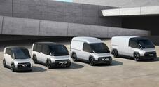 Kia svela a Las Vegas l&rsquo;innovativa gamma di furgoni elettrici. Tre modelli per diversi impieghi basati sull&rsquo;architettura Pbv