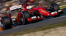 Doppietta Mercedes, vince Hamilton, sul podio Vettel con la Ferrari davanti a Kimi