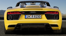 Audi R8, il fascino della spyder: il massimo per prestazioni e piacere di guida