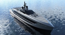 Saetta, la novità di Tankoa è uno yacht di 53 metri che plana e raggiunge i 28 nodi
