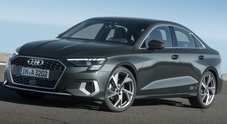 Audi svela la nuova A3 Sedan, è più lunga, più aerodinamica ed è anche mild hybrid