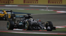 Hamilton in pole position davanti a Rosberg. Seconda fila per Vettel e Raikkonen