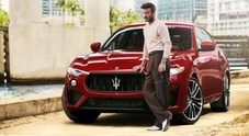 Maserati, al volante del Suv Levante Trofeo c'è Beckham. L'ex calciatore ambasciatore della casa del Tridente