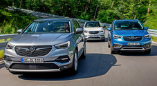 Opel schiera il tridente: svetta la famiglia X, tre Suv per vincere