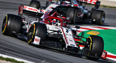 Acuto di Raikkonen e dell'Alfa Romeo nel 2° giorno dei test F1 a Barcellona