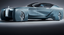 Rolls Royce licenzia l'autista con la RR Vision next 100 concept a guida autonoma