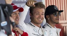 La rivincita di Rosberg, è pole position: Hamilton secondo, per Vettel terzo tempo