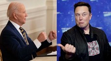 Musk, scintille con Biden. Elon: «Brutta sensazione sull’economia», il presidente: «Ford e Stellantis investono, buon viaggio sulla Luna»