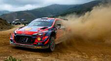 Tänak con la Hyundai al comando del Rally del Portogallo, il primo della stagione sullo sterrato