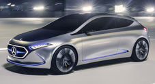 Mercedes EQA concept, l'elettrica compatta del futuro debutta a Francoforte