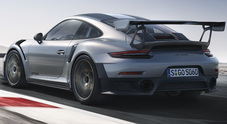 La Porsche Carrera più potente della storia. La 911 GT2 RS ha il boxer biturbo da 700 cv