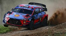 Rally Mondiale in Estonia, due Hyundai precedono tre Toyota: comanda Tanak