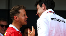 Mercedes, Wolff ci prova e butta l'esca per Vettel: «Non si può ignorare un 4 volte iridato sul mercato»