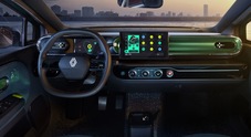 Renault Twingo E-Tech Prototype, un nuovo design per gli interni. Linee moderne ed essenziali preannunciano lo stile futuro