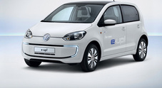 Volkswagen up! elettrica: 130 km/h, 150 km autonomia, ricarica in 30'