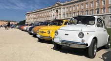 Fiat 500, il 22-23 giugno raduno d’epoca del Club Italia alla Reggia di Caserta