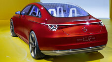 Mercedes, il concept CLA Class mostra la strada della futura famiglia di veicoli elettrici efficienti, connessi e sostenibili