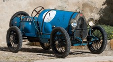 Bugatti centenaria sbanca concorso d'eleganza La Dolce Vita. Manifestazione dedicata ai 100 anni dalla nascita Federico Fellini