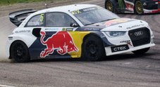 WRX, terzo successo di fila per Ekström (Audi S1) ma Solberg (Citroën DS3) non molla
