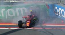 GP di Olanda, libere 3: Verstappen leader incontrastato davanti alle Mercedes, incidente per Sainz
