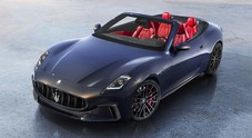 GranCabrio, l'eleganza fusa alle prestazioni. Scoperta Maserati ha 3.0 V6 Nettuno da 550 cv e capote che si apre in 14 secondi