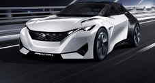 Peugeot Fractal Concept, viaggio nel futuro: coupé elettrico con 450 km di autonomia