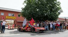 Ferrari, Maranello in festa per la vittoria della 499P a Le Mans. Sfilano le Rosse nella città del Cavallino