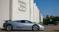 Bugatti celebra i 30 anni dal debutto della iconica EB110. Il gioiello di Romano Artioli che rilanciò marca a Campogalliano