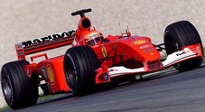 Ferrari F1 di Schumacher all'asta. È la F2001 con cui vinse a Montecarlo