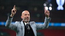 Gianluca Vialli, che ha avuto al suo fianco fino alla fine la moglie  Cathryn