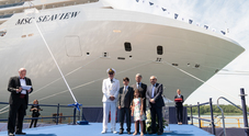 Msc Seaview, cerimonia di consegna per il nuovo gigante dei mari costruito da Fincantieri