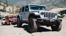 Jeep festeggia in fuoristrada i 70 anni dei suoi Jamboree. Al Rubicon Trail per celebrare le doti “estreme” dei 4x4 Jeep