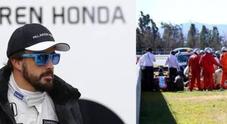Alonso supera i controlli dei medici: può tornare in pista domenica in Malesia