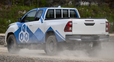 Hilux, l'idrogeno alla prova. La tecnologia delle celle a combustibile sale a bordo del leggendario pick-up Toyota