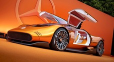 Mercedes Vision One-Eleven, rivoluzionaria supercar elettrica. Tecnologia F1 permette primo abitacolo effetto lounge