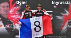 Doppia doppietta Toyota, Ogier si aggiudica l'8° Mondiale Rally vincendo a Monza davanti a Evans. Alla casa giapponese il Costruttori