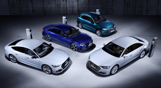 Audi cala un poker di ibridi plug-in a Ginevra: al debutto Q5, A6, A7 e A8L