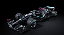F1, le Mercedes W11 cambiano colore, da argento a nero a favore delle diversità e contro le discriminazioni