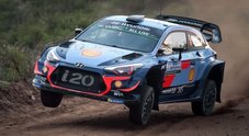 WRC Argentina, la Hyundai di Neuville in testa dopo lo stage inaugurale