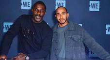 Hamilton in autoisolamento dopo incontro con l'attore Idris Elba, positivo al Coronavirus
