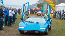 Concours Pebble Beach festeggia 50 anni Lamborghini Countach. Esposti esemplari unici