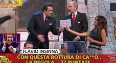 Flavio Insinna e il fuorionda di Striscia, Rocchetta poteva licenziarlo