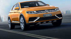 Volkswagen CrossBlue Coupé: un Suv ibrido e sportivo