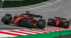 Leclerc e la Ferrari sbancano il Red Bull Ring. Verstappen alza le mani, a Sainz esplode il motore