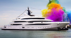 Cloud 9, debutto a Montecarlo per il mega yacht di CRN. Uno spettacolo lungo 74 metri