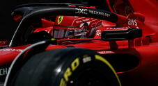 Leclerc con la Ferrari scatta in prima fila ad Interlagos. Un treno di gomme nuove in più per fare lo sgambetto a Verstappen