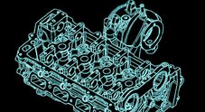Stellantis brevetta in Usa testata che integra il turbocompressore. L’esordio su un inedito 6 cilindri in linea a benzina