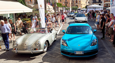 Porsche: i primi 70° anni festeggiati in un emozionante giro d’Italia con gioielli di ogni epoca