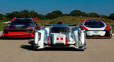 Audi, dal 2012 leader nell’elettrificazione dei modelli racing. Evento e-Tron on Track per riunire grandi bolidi e grandi piloti